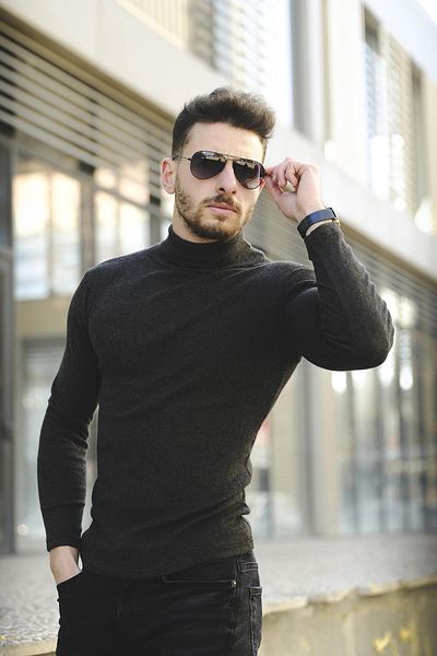 Oksit Joe Extra Slim Turtleneck Knitwear Body