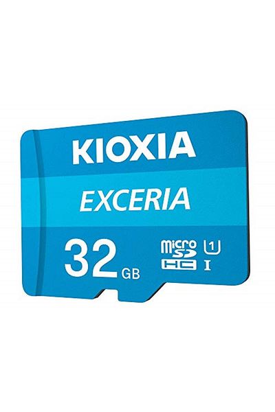 Kioxia 32GB EXCERIA MicroSD C10 U1 UHS1 R100 Memory card