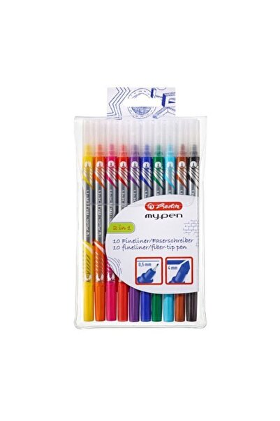Herlitz Комплект финолинери и маркери MyPen, 10 броя/комплект