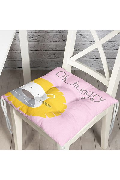 Realhomes Pernă de scaun cu puf imprimată digital cu design personalizat