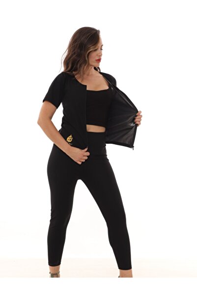 SAUNA SUIT Slimming Sauna Suit Sweating Thermal Corset Tights