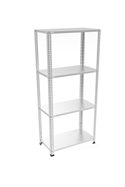 AYYILDIZ RAF 31x93 4 Katlı Çelik Raf Depo Arşiv Ardiye Rafı