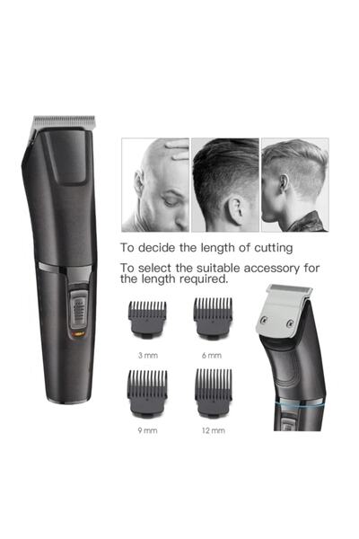 Eragon Profesyonel Şarjlı Saç Sakal Kesme Tıraş Makinesi Seti