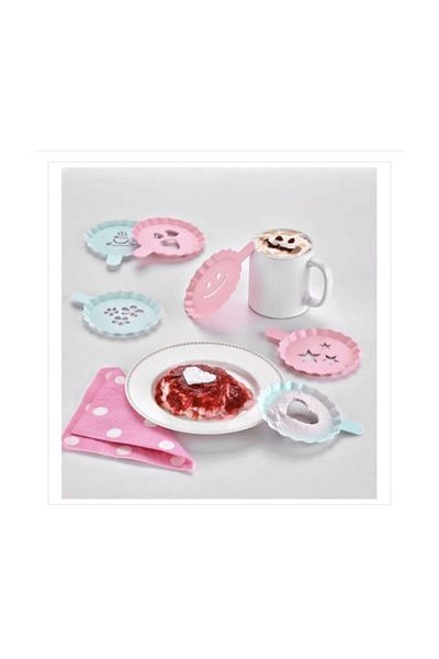 Suncook Coffee Capucino Cake Decoration Template