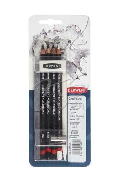 Derwent Charcoal Drawing Pen Set of 9