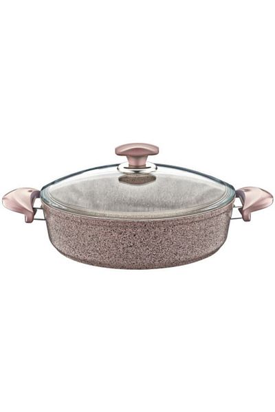 OMS Granite 22 Cm Saucepan Pot Milk Coffee 3310
