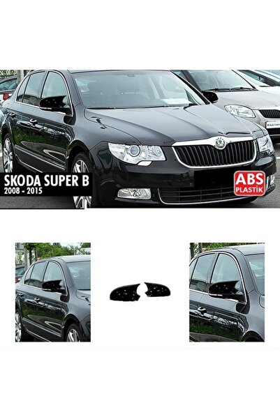 NamTuning Skoda Superb Yarasa Ayna Kapağı 2008-2015 Arası Super B Batman Ay