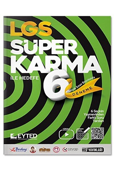 Genel Markalar 8. Sınıf Lgs Süper Karma 6'lı Deneme Seti