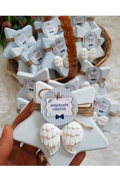 DeCupe Magnet Kalp Kokulu Taş Mevlüd Doğum Günü Kına Nikah Düğün Hediye