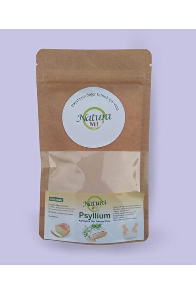 Naturawill Glutensiz Psyllium Karnıyarık Otu Tohumu Tozu 100 gr