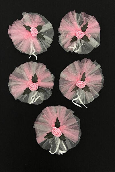 ZEYMERADE حزمة العريس الوردي، حقيبة المهر، زخرفة القافلة، 5 قطع