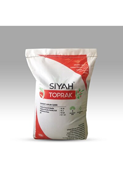 100de100Gübre Siyah Karışım Toprak Düzenleyici Organomineral Gübre Organik Taban Gübresi 20 Kg