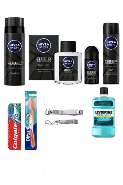 NIVEA Damat Söz Nişan Ceyız Bohca Seti - Sandıksız Damat Bohcası Tras Seti