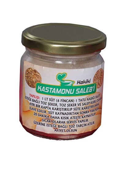 kastamonu doğal bahçe Kastamonu Organik Dağ Sahlep 50 Gr