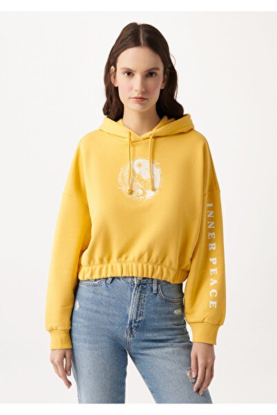 Mavi Žlutá mikina s kapucí 1610122-71339