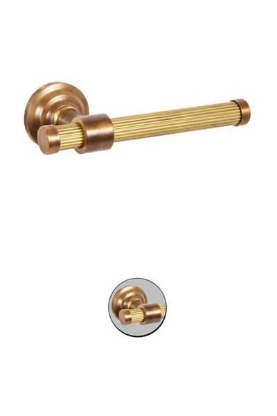 Maya Line Antique Open Paper Holder 100% Brass