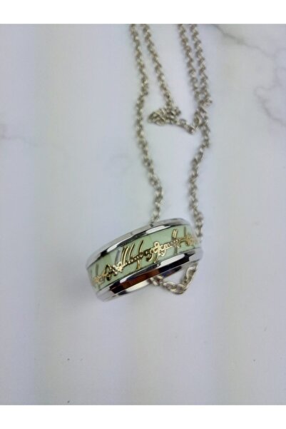 facnspt Favoriconsept - Lord Of The Rings Karanlıkta Parlayan Kolye