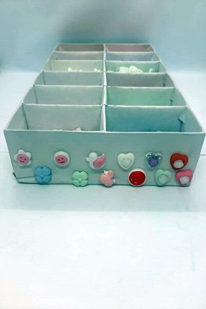 hobim42 Bebek Düğme Seti 12 Model Her Modelden 10 Adet Toplam 120 Adet