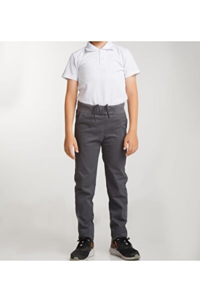 Generic Brand Pantaloni unisex Beli tricot texturat piese