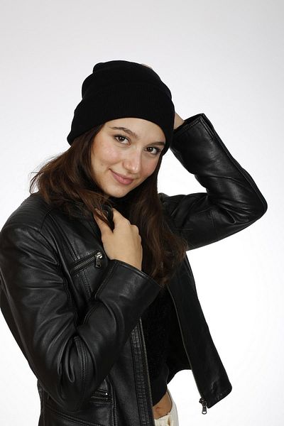 Enn Moda Черна барета унисекс