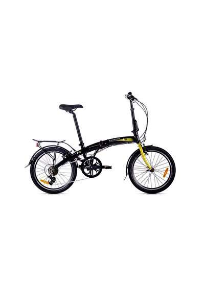Peugeot F13 Foldıng Katlanır Bisiklet 290h V 20 Jant 7 Vites Sıyah Altın