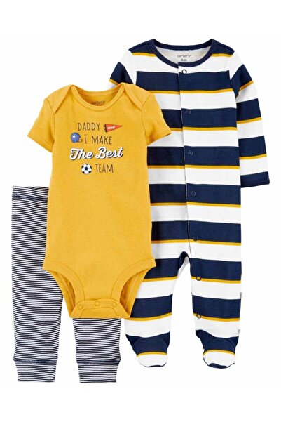 Carter's Layette Erkek Bebek 3'lü Set