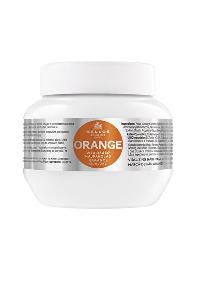 Kallos Cosmetics Orange Vitalizing Portakal Yağı Içerikli Canlandırıcı Saç Ba...