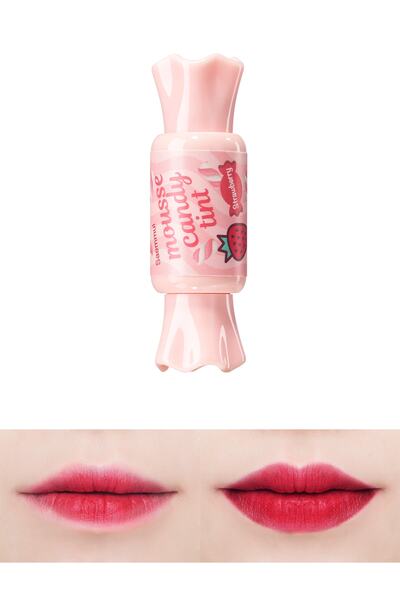 THE SAEM Nem Sağlayan Köpük Yapılı Tint - Saemmul Mousse Candy Tint - موس الفراولة 8 غرام (VIONINE)