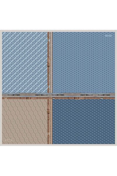 Armine 8519-83 Sura Silk Γυναικείο Φουλάρι - Γεωμετρικό Σχέδιο