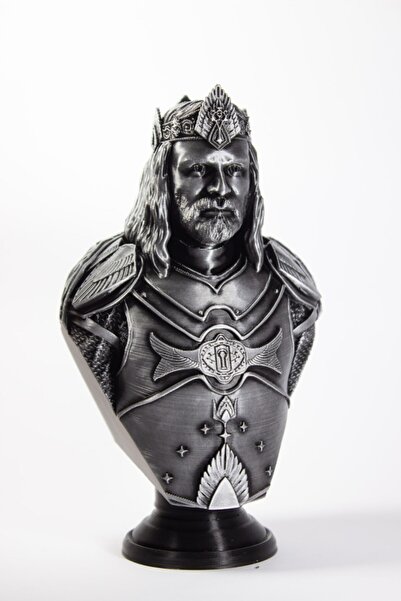 dream3d Aragorn Büst / Figür - Yüzüklerin Efendisi / Lotr - 16 Cm