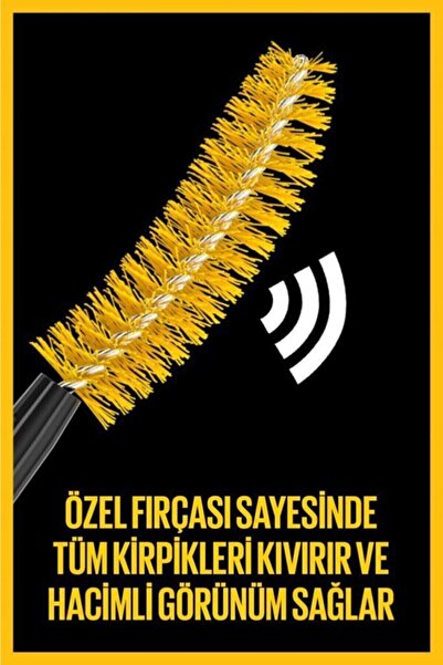 Maybelline New York Siyah Bonus Maskara - Colossal Curl Bounce Mascara 30145436
