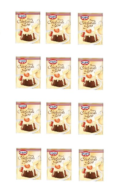 Dr. Oetker Dr Oetker Tatlı Vanilyalı Beyaz Sos 80 Gr X 12 Adet