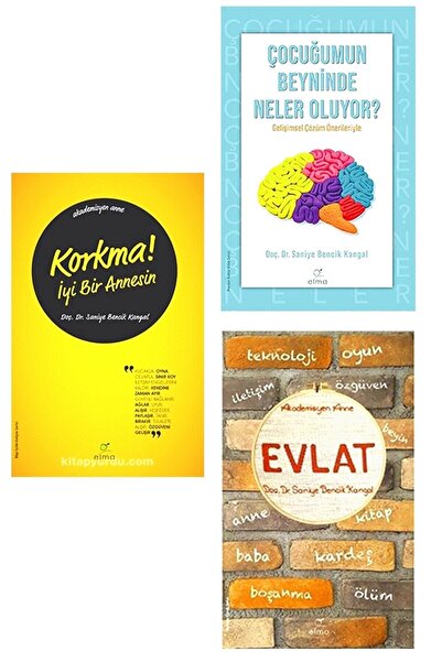 ELMA Yayınevi Akademisyen Anne Seti 3 Kitap!!! Çoğumun Beyninde Neler Oluyor?...