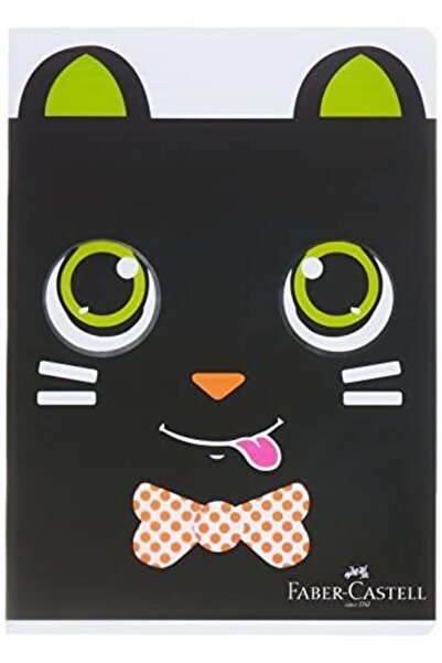 Faber Castell 80 Sheets Lined Pp Cover Faces Notebook - A4