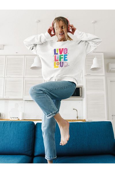 SUNFREE Unisex φούτερ με μοτό
