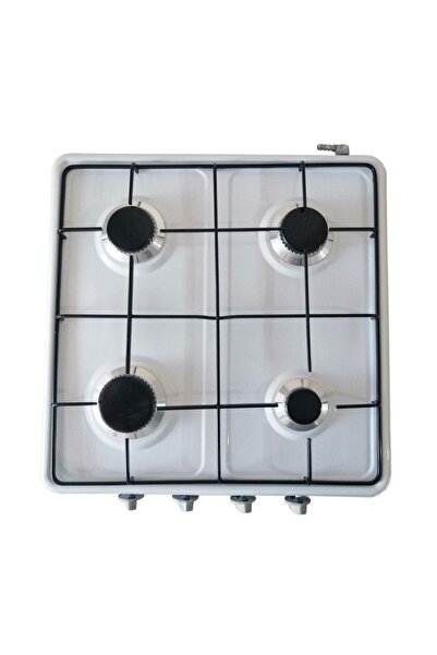 Avva Home 4 Dört Gözlü Tüplü Set Üstü Ocak Beyaz (LPG) 4lpg-b