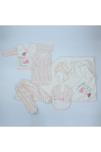 Bambino Unisex Newborn Baby Pink 11-Piece Hospital Discharge Set