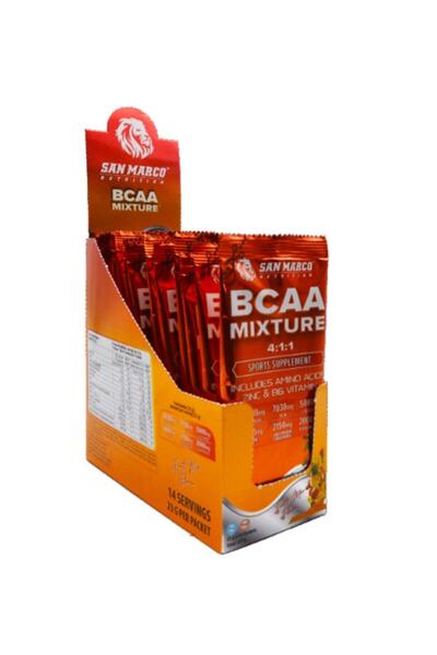 SANMARCO NUTRITION Bcaa Mixture Mixed Fruit Flavored 23 gr X 14 Pieces Sachet