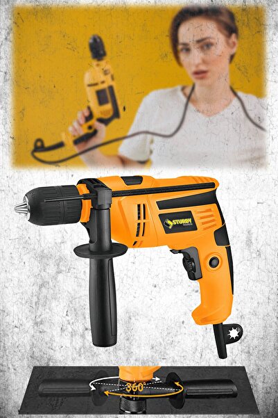 Sturdy Techno Hummer Drill 3040 V 35.000 Rpm Sjs Metal Sanzıman Darbeli 13 mm...
