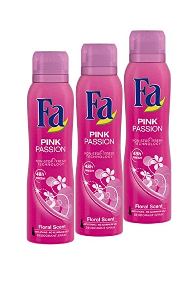 Fa Deodorant Sprey Pink Passion 150 Ml (4 Adet)