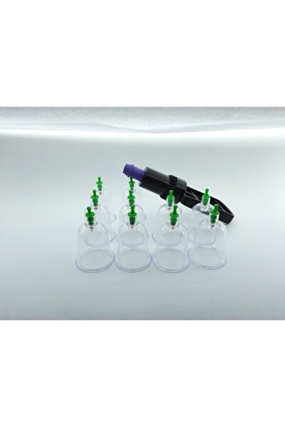 Katre 4 cm Hacamat Kupası 50 Adet+Pompa