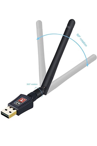 dual band Usb Adapter Wifi 5 Ac600 Mbps Wireless Speed 2.4+5 Ghz Usb 2.0 Adaptör Kablosuz Wifi Alıcı