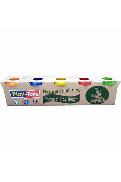 Play Toys Natural Play Dough Set of 5