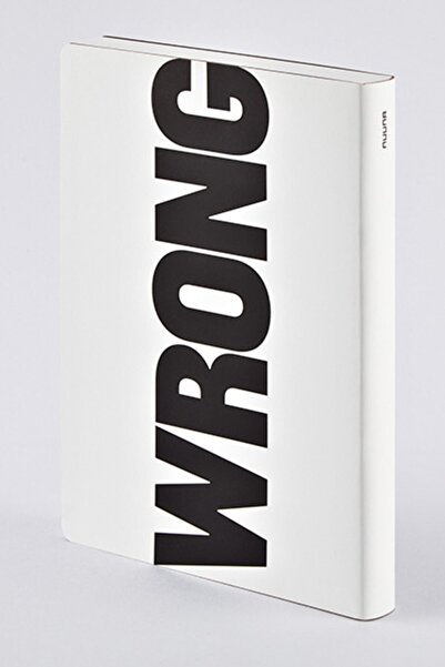 NUUNA Gray Dotted Bullet Journal Notebook Write Wrong (A5 PREMIUM PAPER - 256 PAGES)