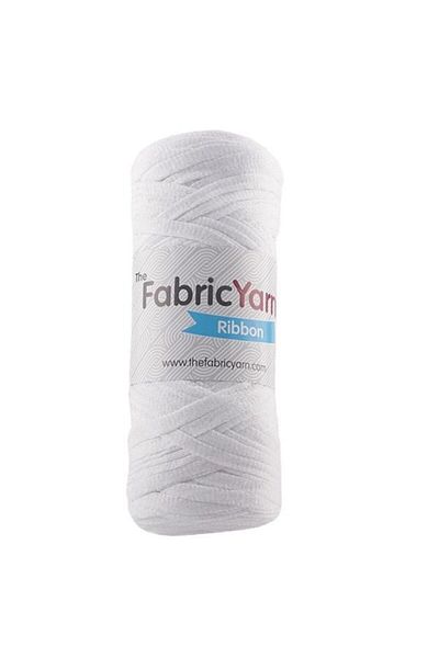 The Fabric Yarn حبل شريطي أبيض
