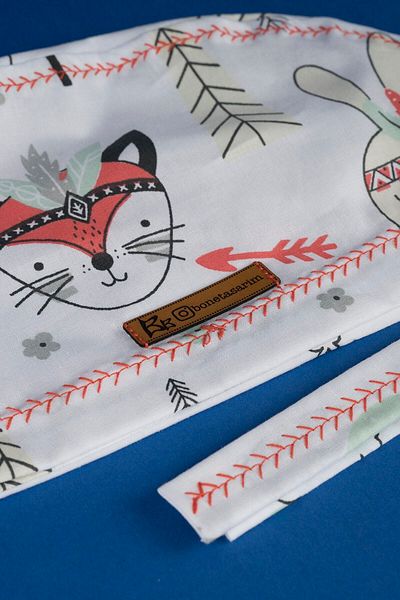 Best Bone Domestic Animals Patterned Surgical Bonnet