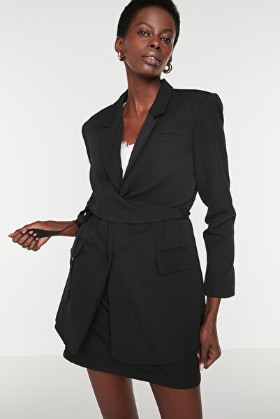 Trendyol Collection Blazer - Black - Regular fit