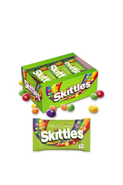 Skittles Crazy Sours 38 Gr X 14 Adet'li