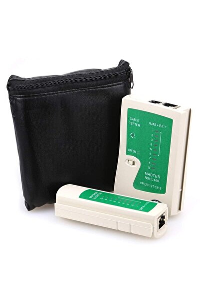 Platoon Kablo Test Cihazı Rj45+rj11 Remote Cable Tester