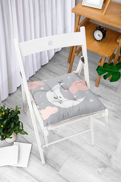 Realhomes Pernă de scaun cu puf imprimată digital cu design personalizat